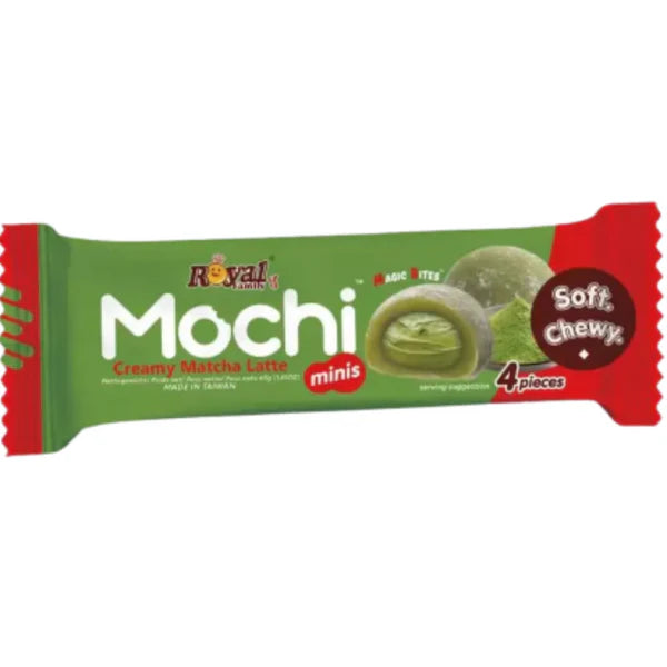 Royal Family Mochi Mini Matcha Latte Snack Pack 40g