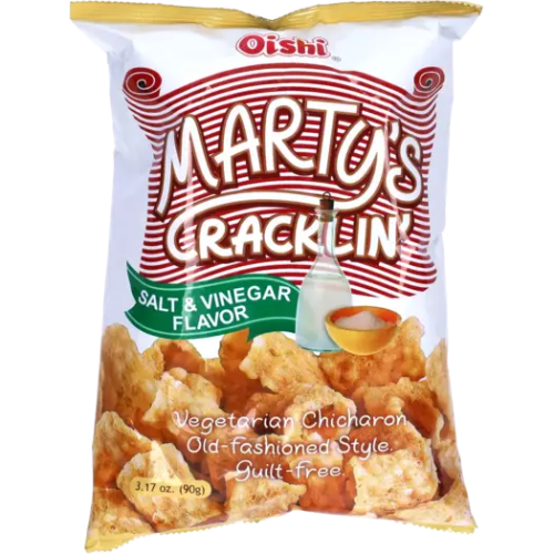 Marty's Crackling Chicharron Salt And Vinegar 90g